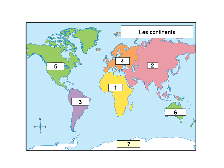 Carte Des Continents Et Oc ans Compl ter En Ligne Apprendre La Aventure Carte Des Continents Et Oc ans Compl ter En Ligne Apprendre La Aventure